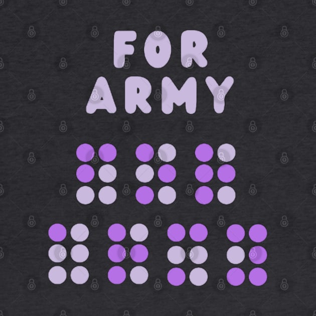 For ARMY Braille (The Astronaut by Jin of BTS) by e s p y